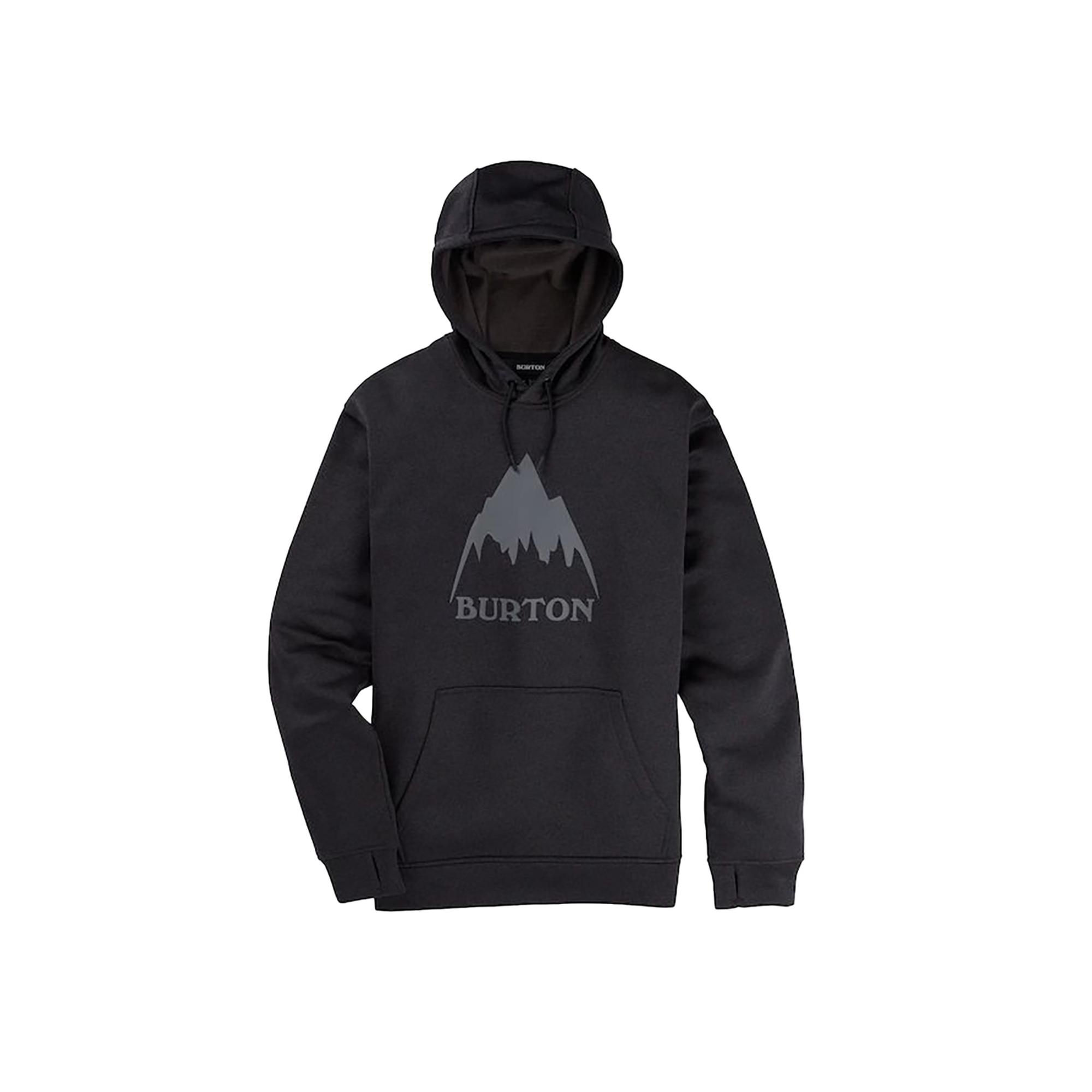 Burton Oak Pullover Hoodie Erkek Siyah Sweatshirt