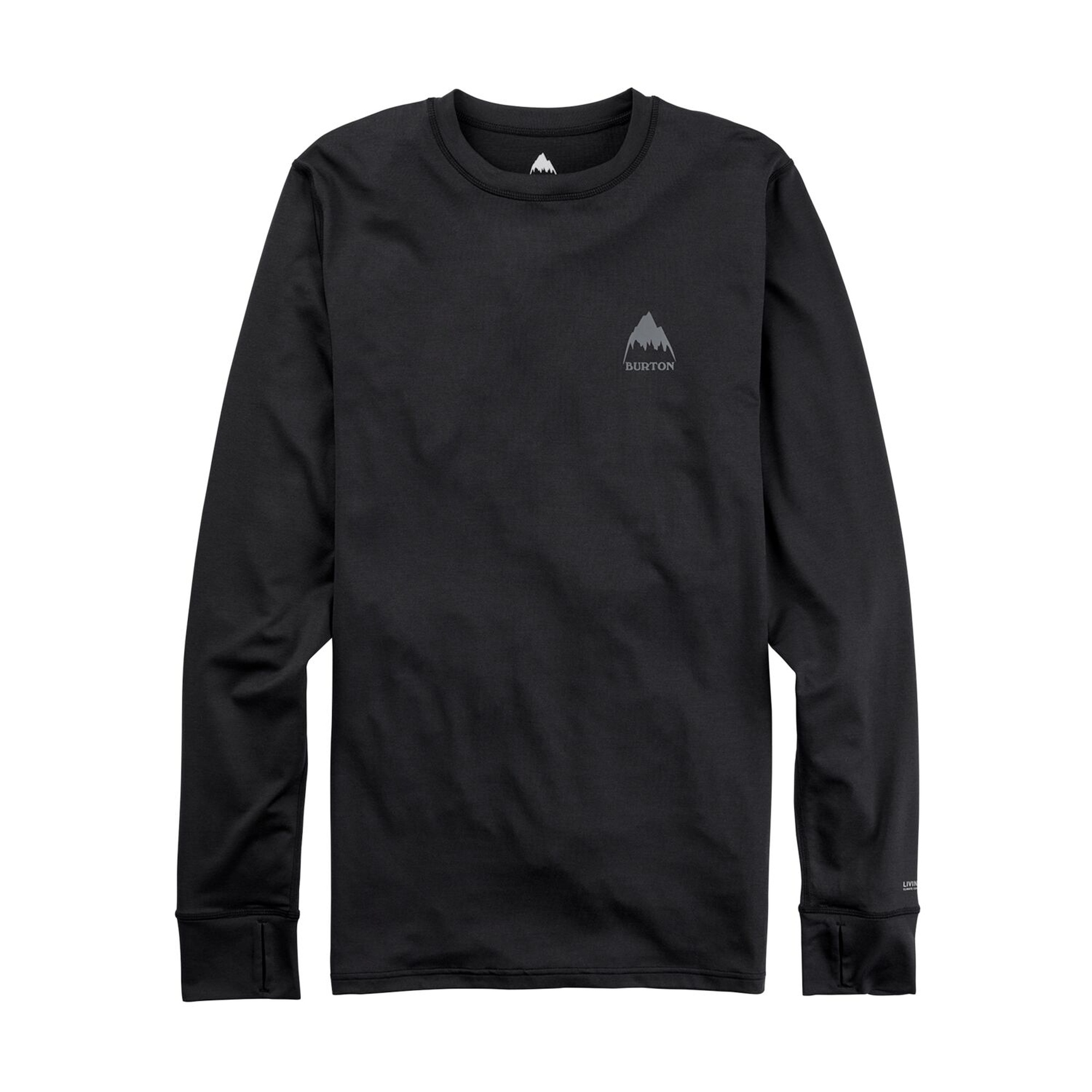 Burton Lightweight X Base Layer Crewneck Erkek Siyah Içlik Üst