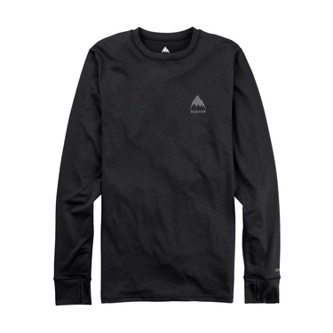  Burton Lightweight X Base Layer Crewneck Erkek Siyah Içlik Üst