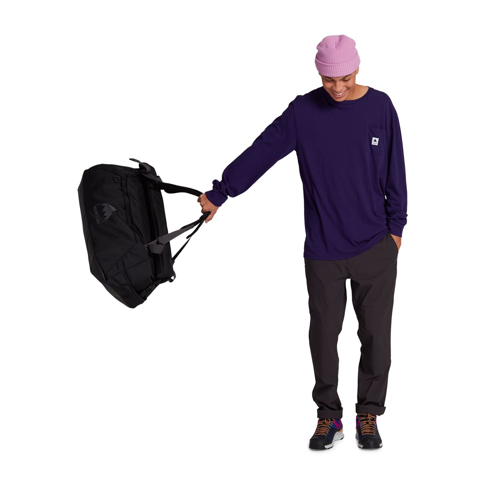 Burton Multipath 60l Expandable Duffel Bag Unisex Siyah Çanta