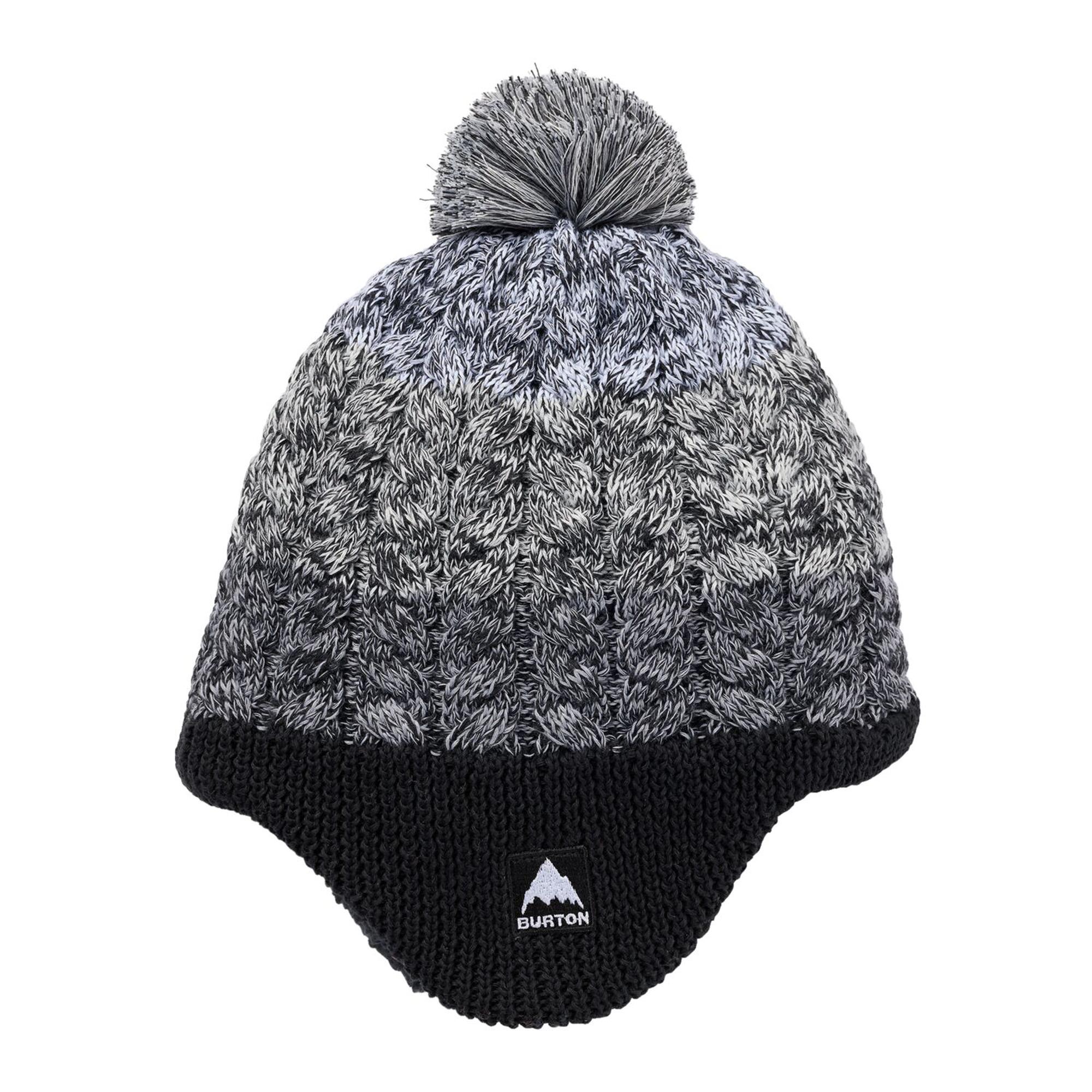 Burton Toddlers' Fleece-lined Earflap Beanie Unisex Çocuk Siyah Bere