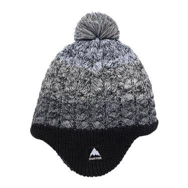  Burton Toddlers' Fleece-lined Earflap Beanie Unisex Çocuk Siyah Bere