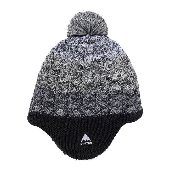  Burton Toddlers' Fleece-lined Earflap Beanie Unisex Çocuk Siyah Bere