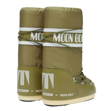  Moon Boot Icon Nylon Kadın Yeşil Kar Botu
