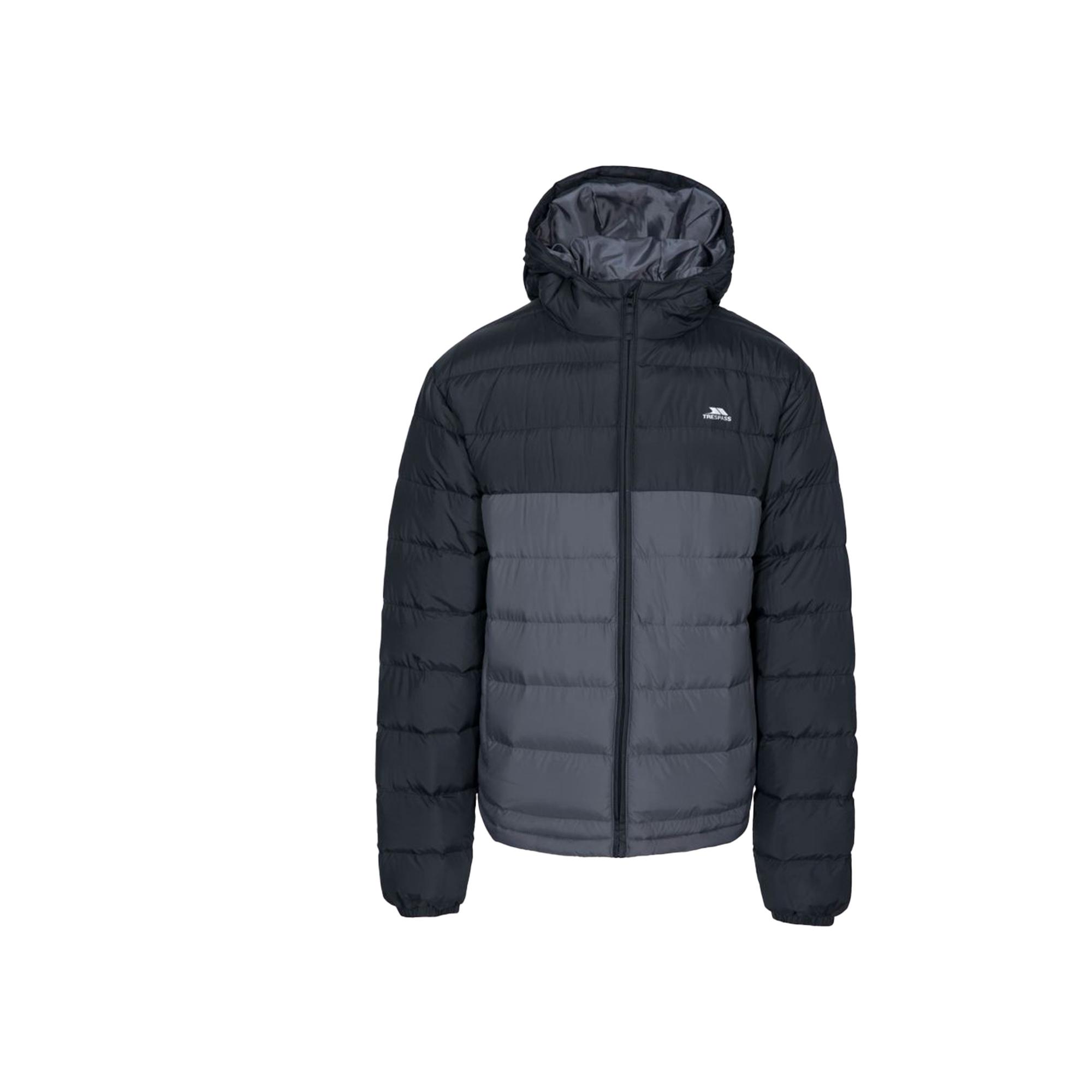 Trespass Oskar - Padded Erkek Siyah Outdoor Ceketi