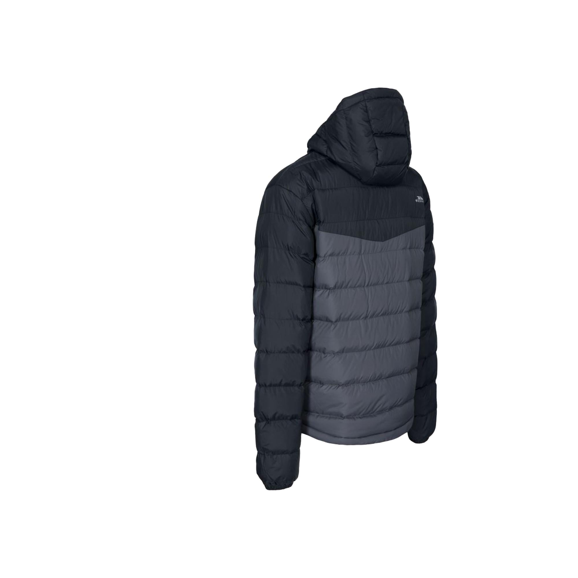 Trespass Oskar - Padded Erkek Siyah Outdoor Ceketi