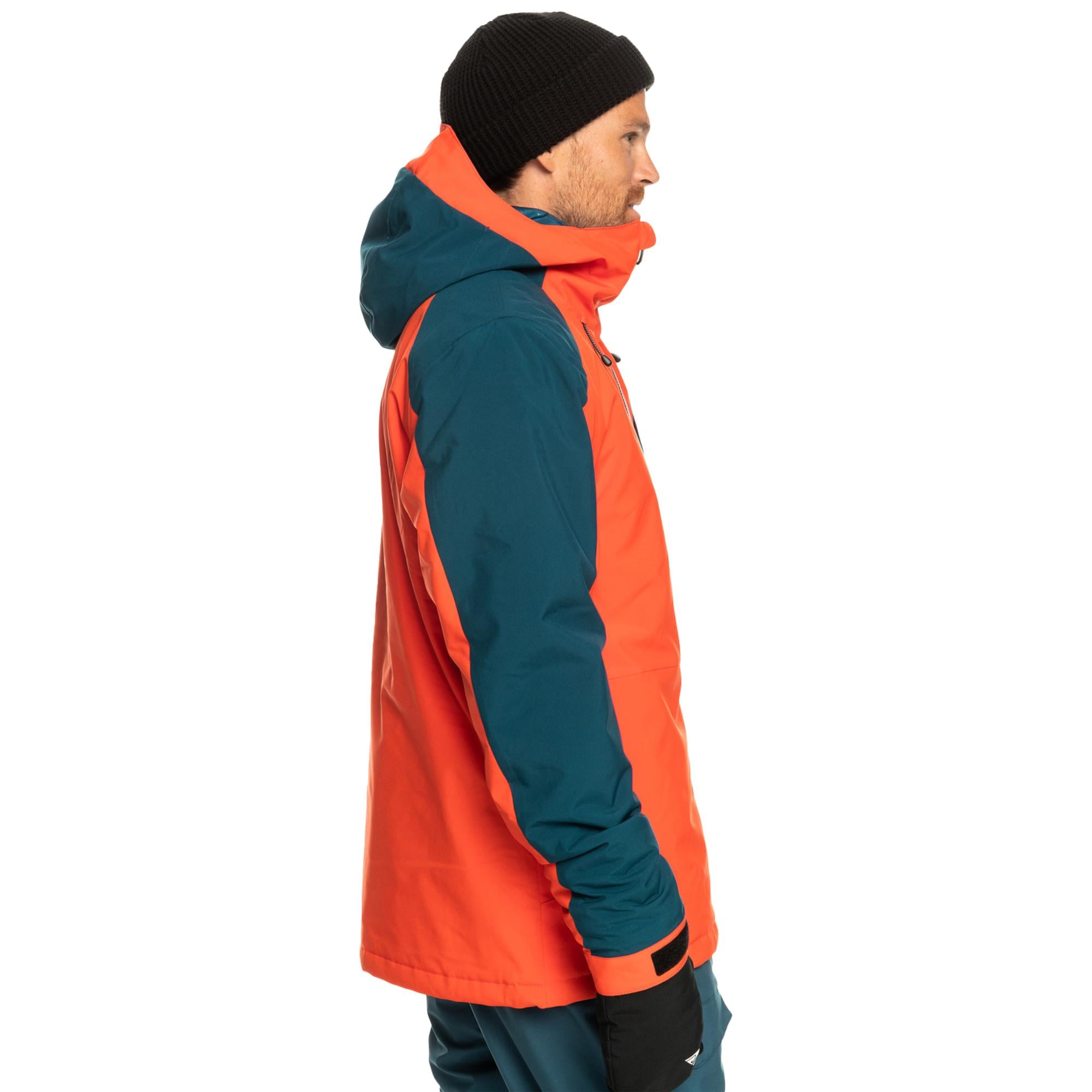 Quiksilver Mission Block Jk Erkek Kırmızı Snowboard Ceketi