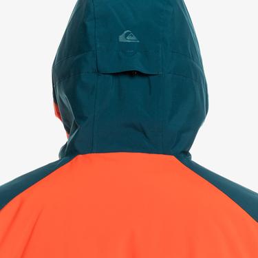  Quiksilver Mission Block Jk Erkek Kırmızı Snowboard Ceketi