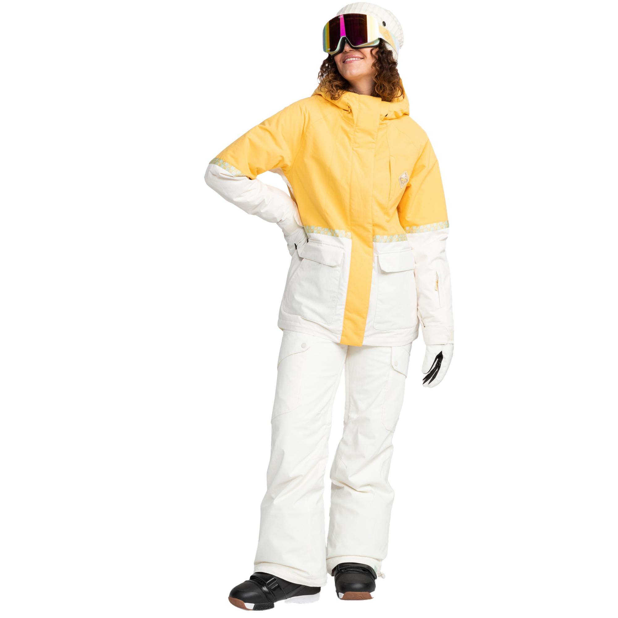 Roxy Ritual Kadın Sarı Snowboard Ceketi