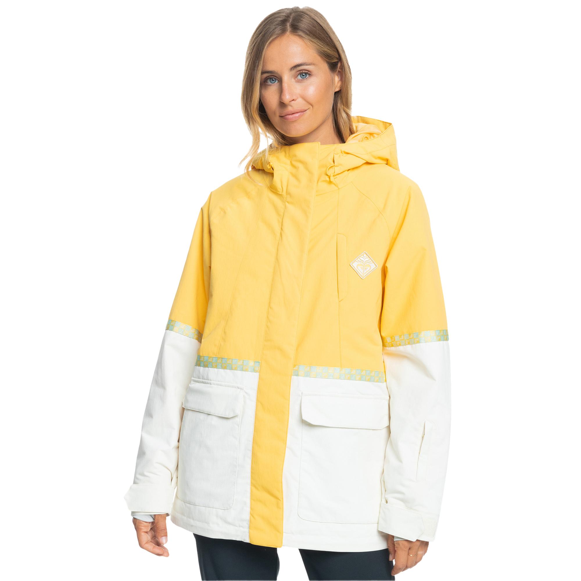 Roxy Ritual Kadın Sarı Snowboard Ceketi