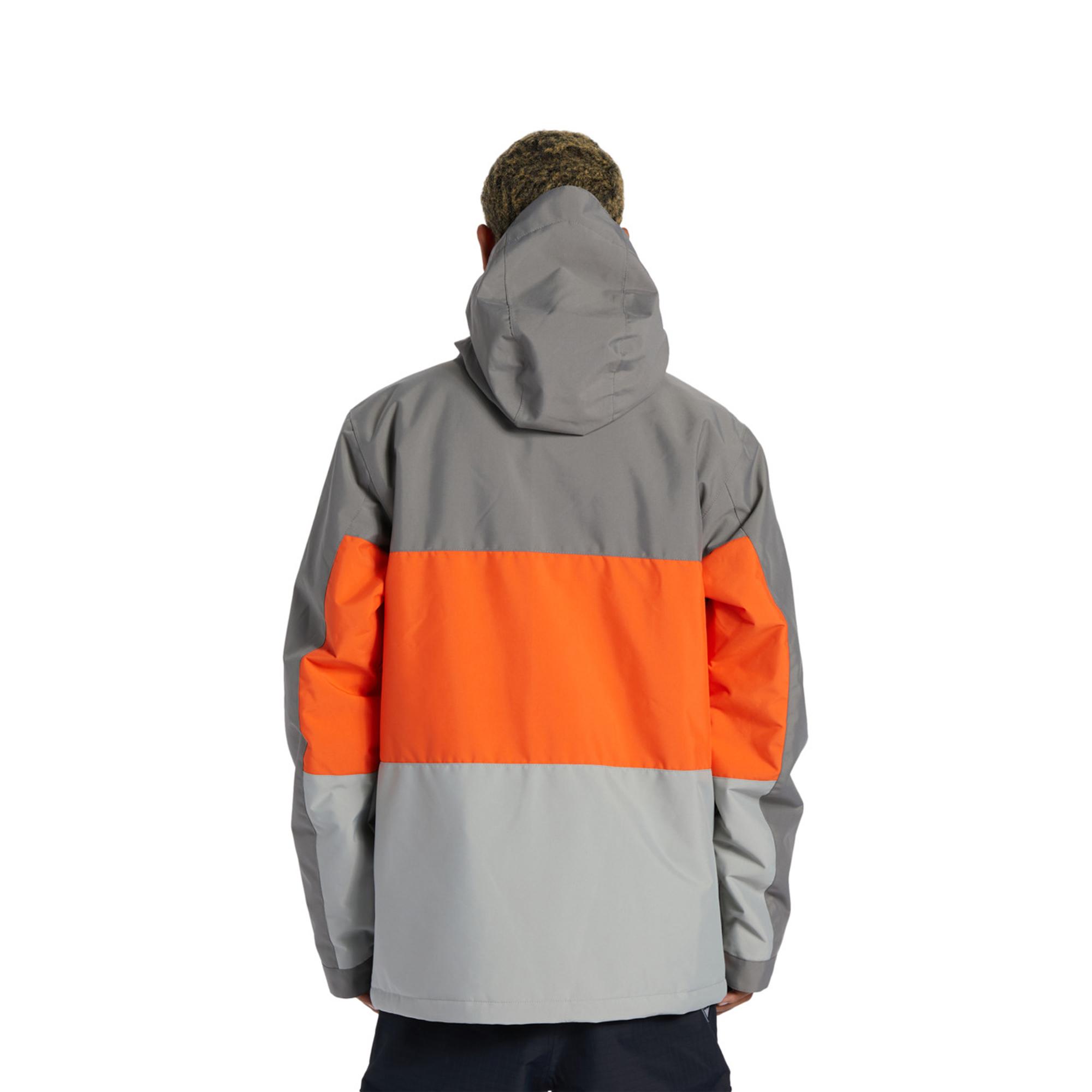 DC Erkek Snowboard Ceketi Defy Kurşuni Gri