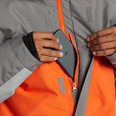  DC Erkek Snowboard Ceketi Defy Kurşuni Gri