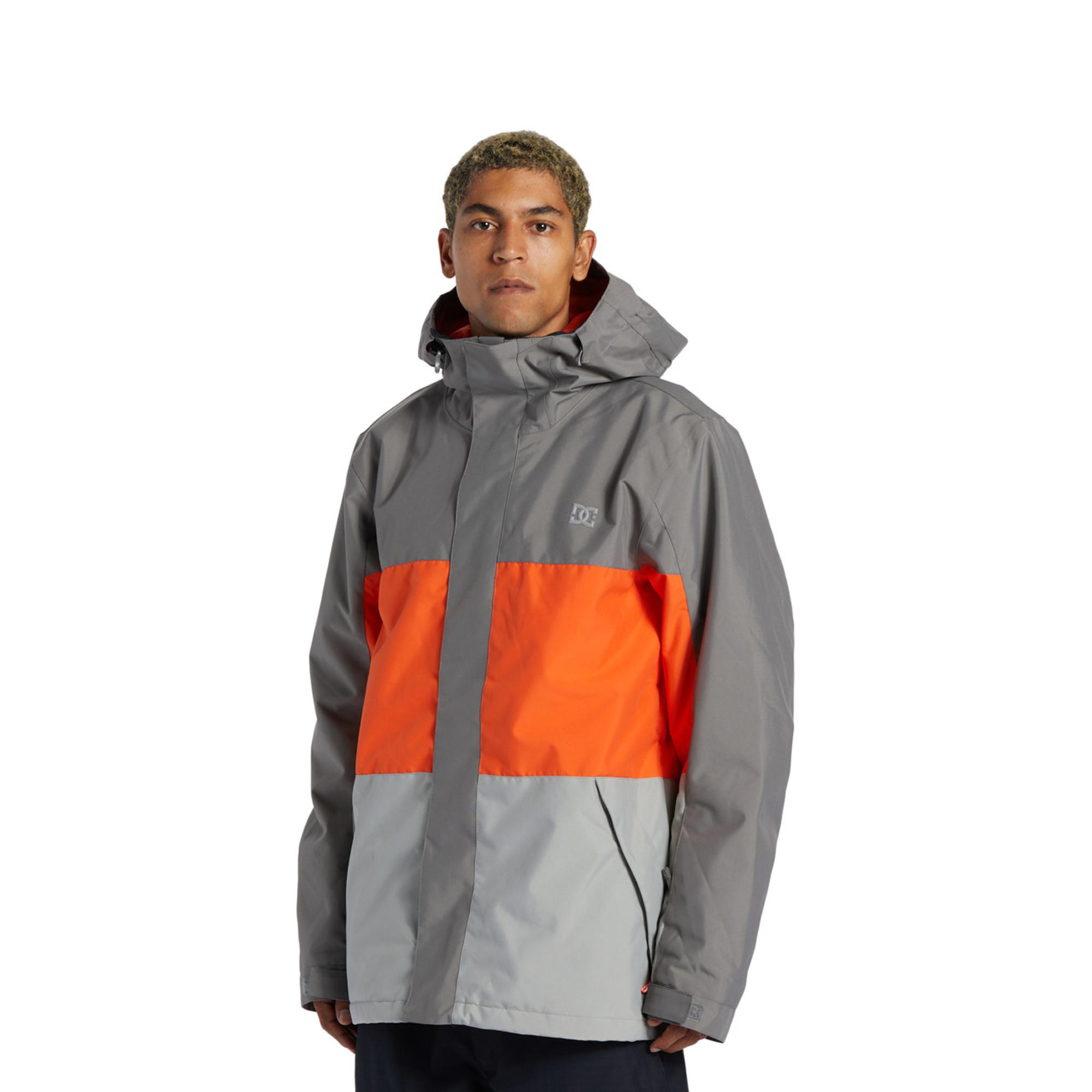 DC Erkek Snowboard Ceketi Defy Kurşuni Gri