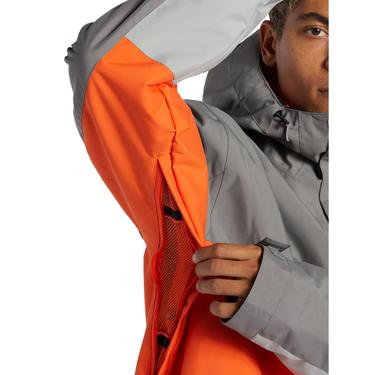  DC Erkek Snowboard Ceketi Defy Kurşuni Gri