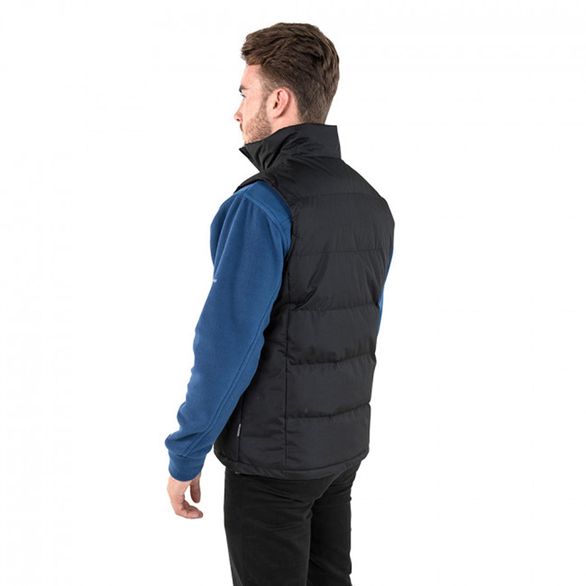 Trespass Clasp - Padded Gilet Erkek Siyah Yelek