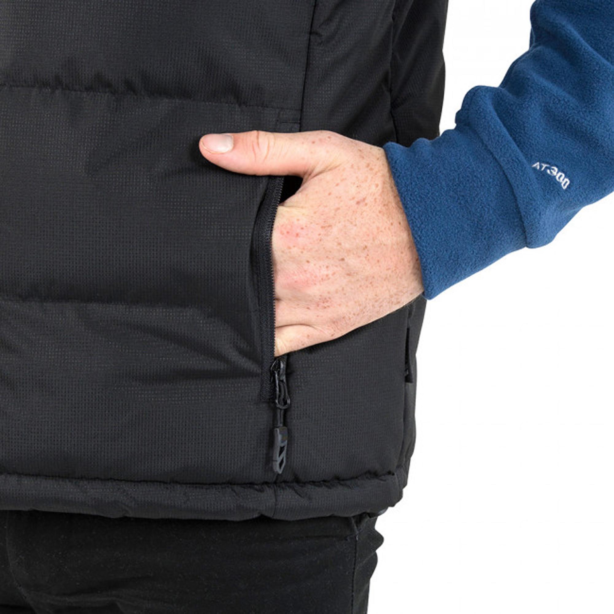 Trespass Clasp - Padded Gilet Erkek Siyah Yelek