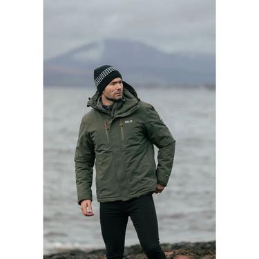  Trespass Oswarm - Dlx Rain Erkek Yeşil Outdoor Ceketi