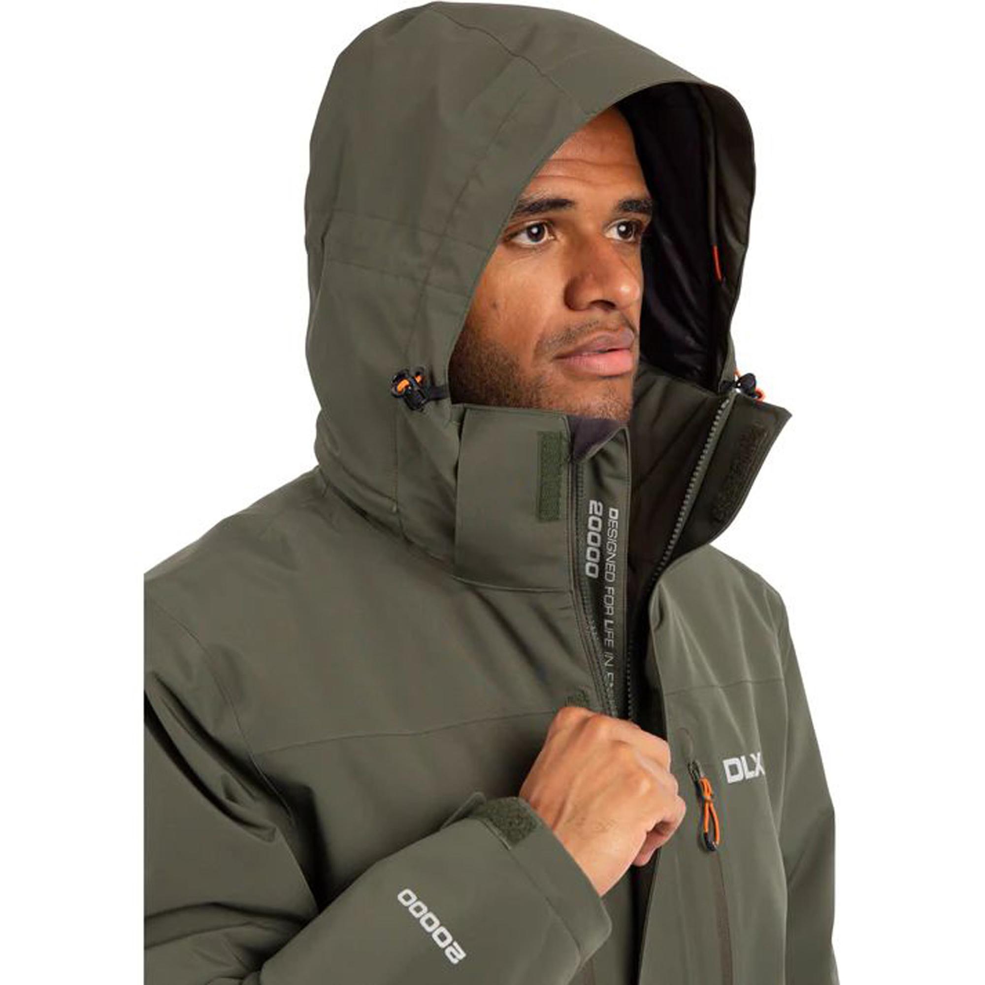 Trespass Oswarm - Dlx Rain Erkek Yeşil Outdoor Ceketi