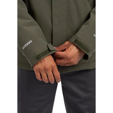  Trespass Oswarm - Dlx Rain Erkek Yeşil Outdoor Ceketi