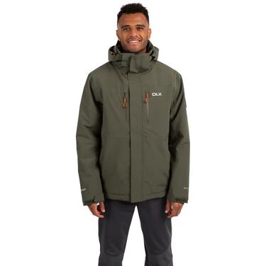  Trespass Oswarm - Dlx Rain Erkek Yeşil Outdoor Ceketi