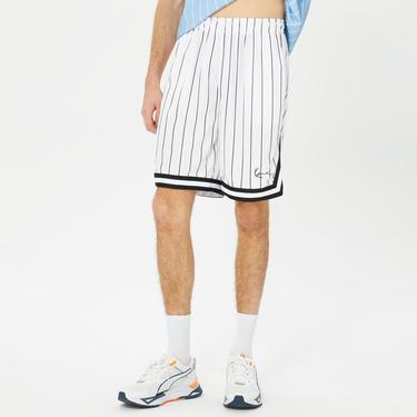  Karl Kani Small Signature Beyaz Erkek Şort