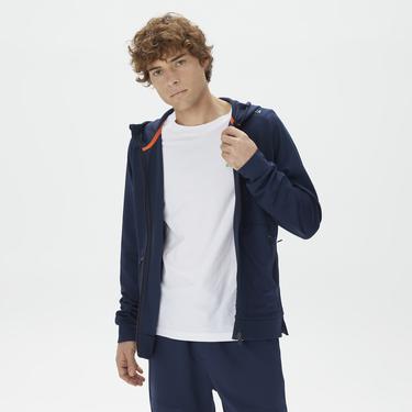  Nautica Erkek Lacivert Standart Fit Kapüşonlu Sweatshirt