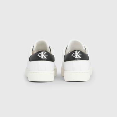  Calvin Klein Jeans Classic Cupsole Laceup Kadın Beyaz Sneaker