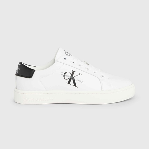  Calvin Klein Jeans Classic Cupsole Laceup Kadın Beyaz Sneaker
