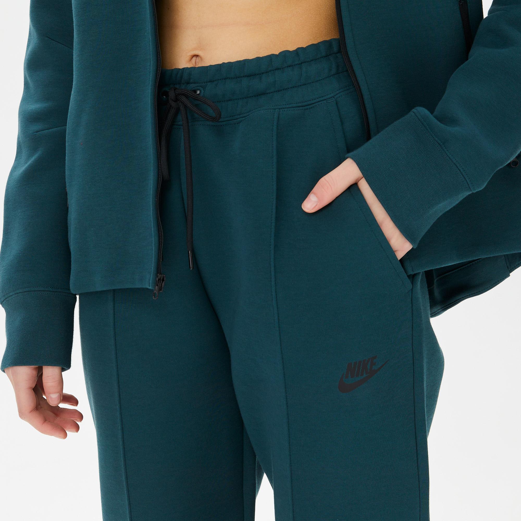 Nike Sportswear Tech Fleece Kadın Yeşil Eşofman Altı
