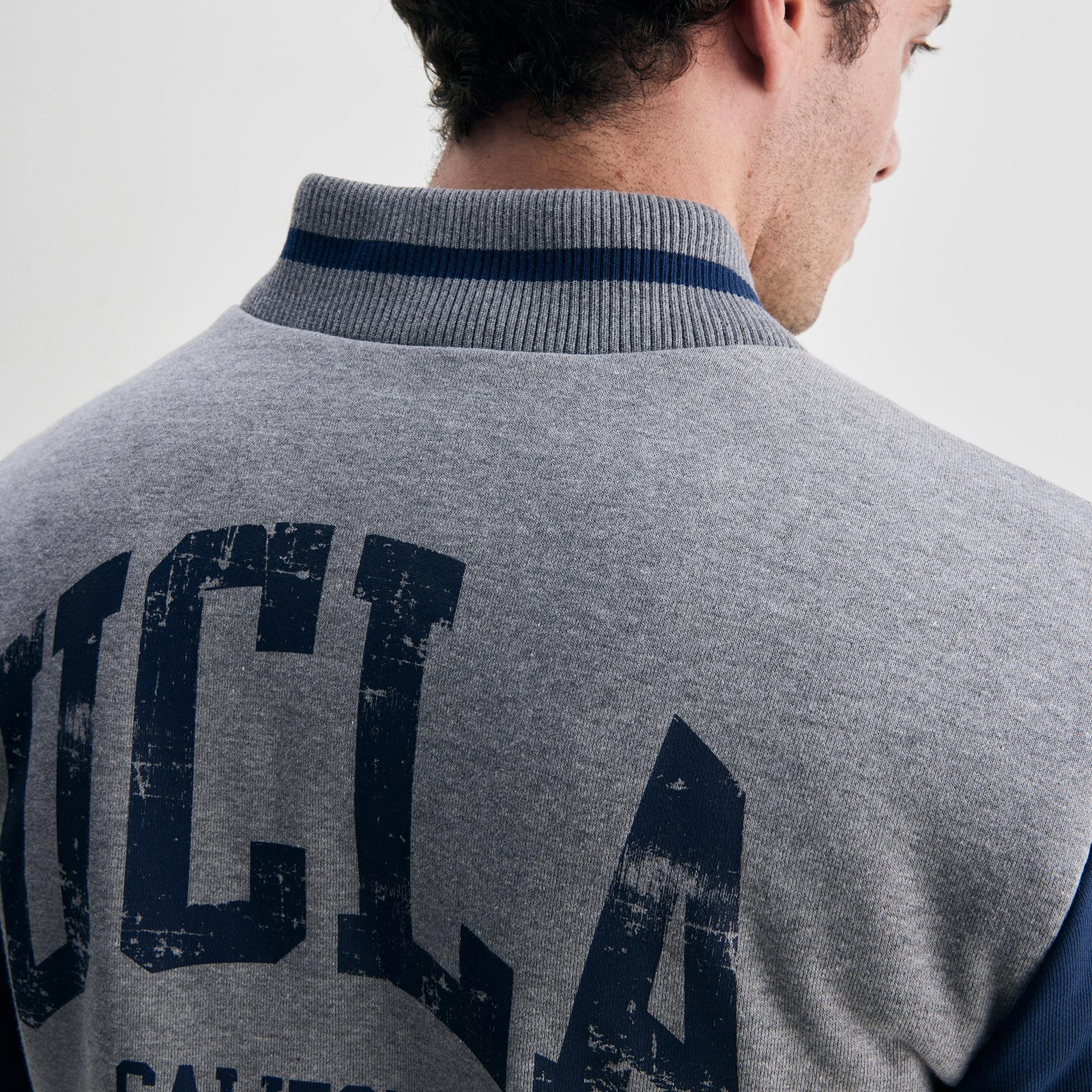 Ucla Pedro Erkek Gri Kolej Mont