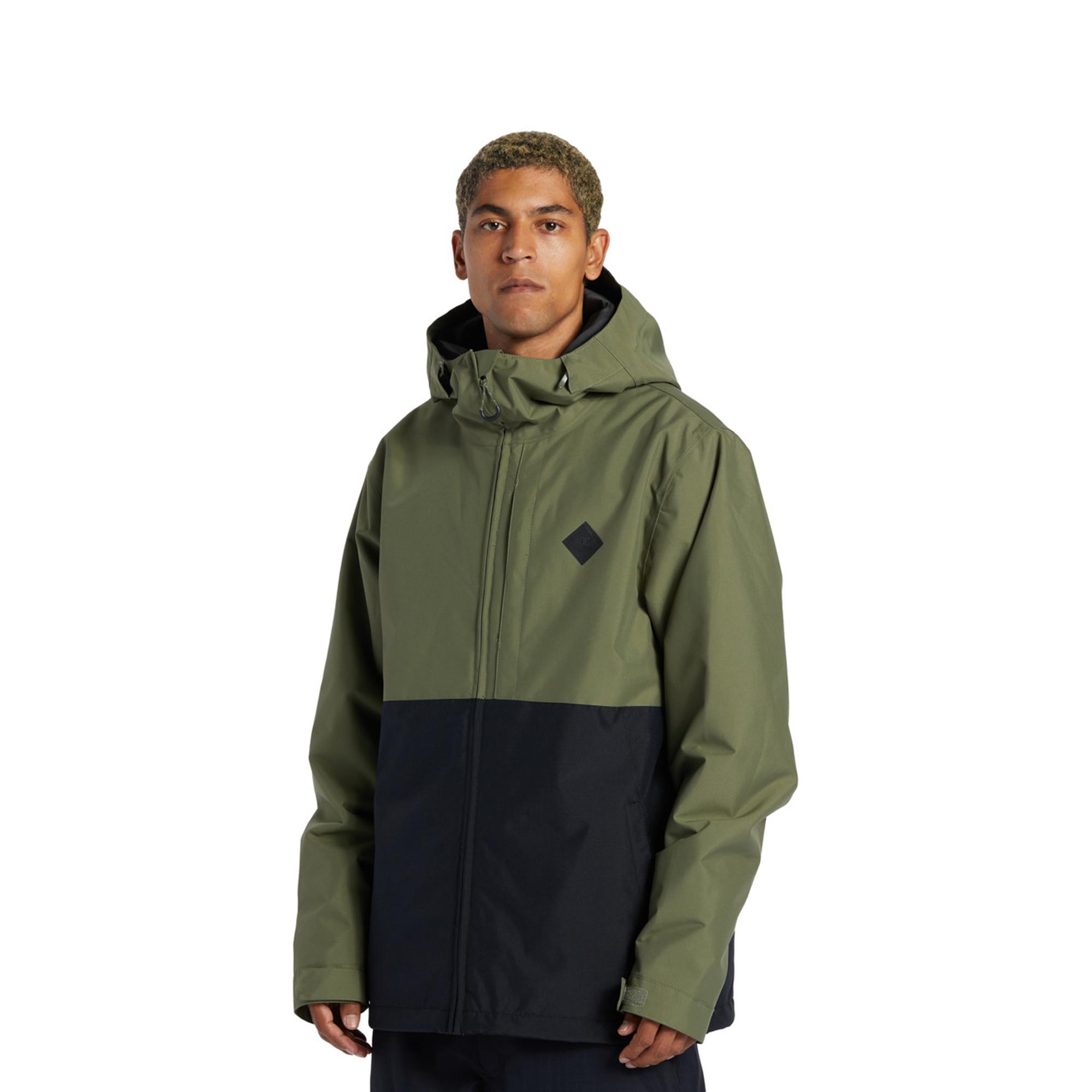 Dc Basis Erkek Yeşil Snowboard Ceketi