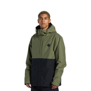  Dc Basis Erkek Yeşil Snowboard Ceketi