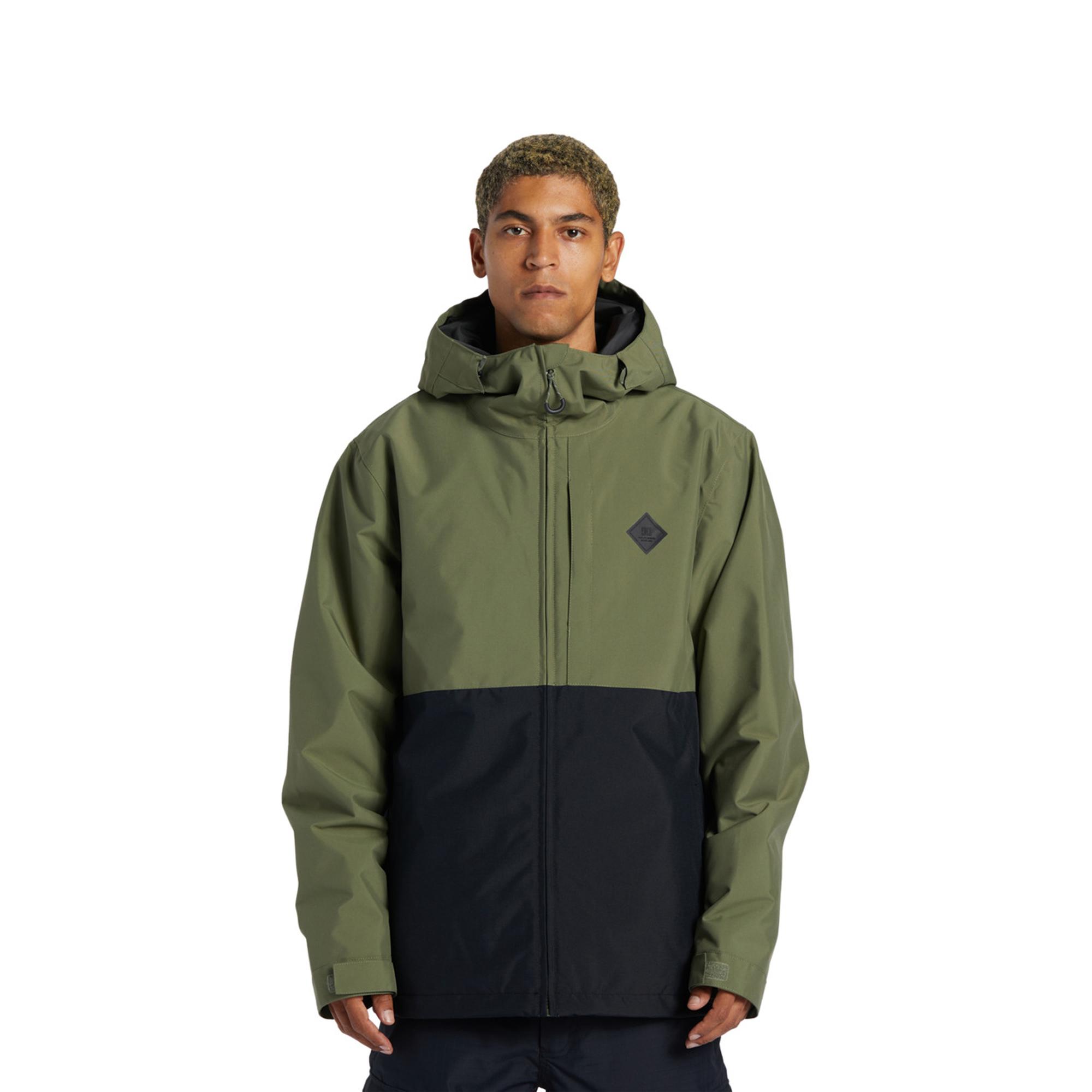 Dc Basis Erkek Yeşil Snowboard Ceketi