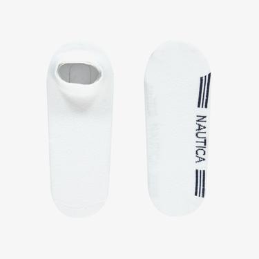  Nautica Erkek Beyaz Standart Fit 2Li Çorap