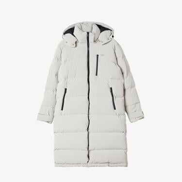  Kadın Kapüşonlu Kapitone Gri Mont
