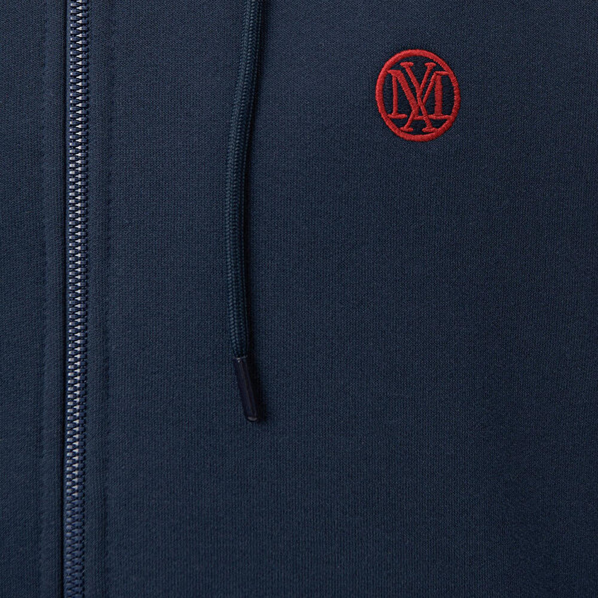 Mavi Mavi Logolu Kapüşonlu Fermuarlı Lacivert Sweatshirt 066979-70490