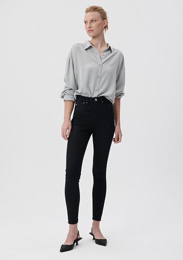  Mavi Serenay Siyah Gold Shape Jean Pantolon 100980-35248