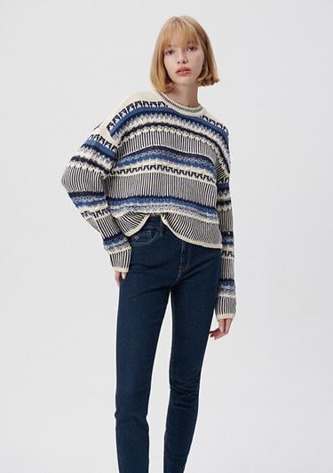  Mavi Mavi Kazak Loose Fit / Bol Rahat Kesim 1710155-70737