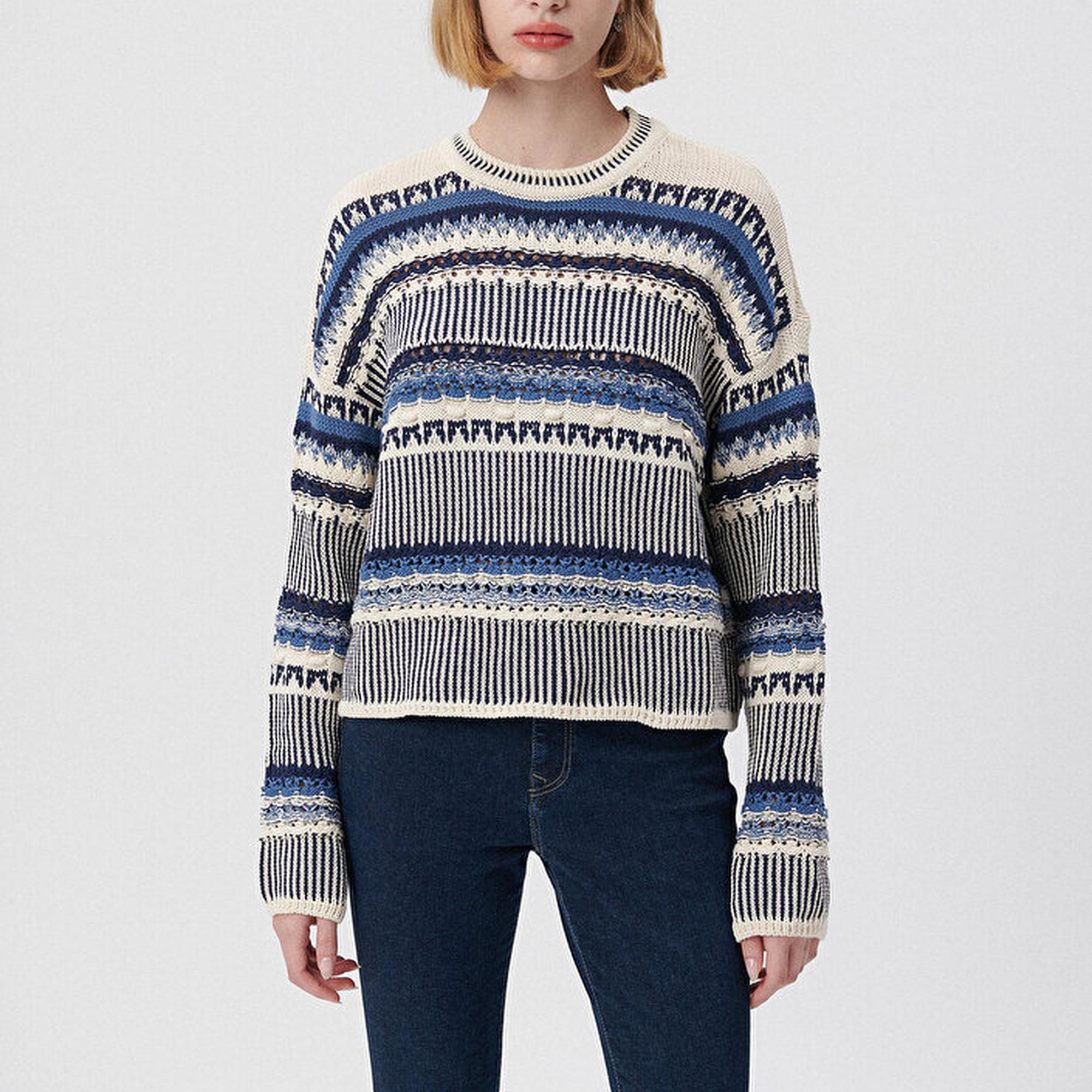 Mavi Mavi Kazak Loose Fit / Bol Rahat Kesim 1710155-70737