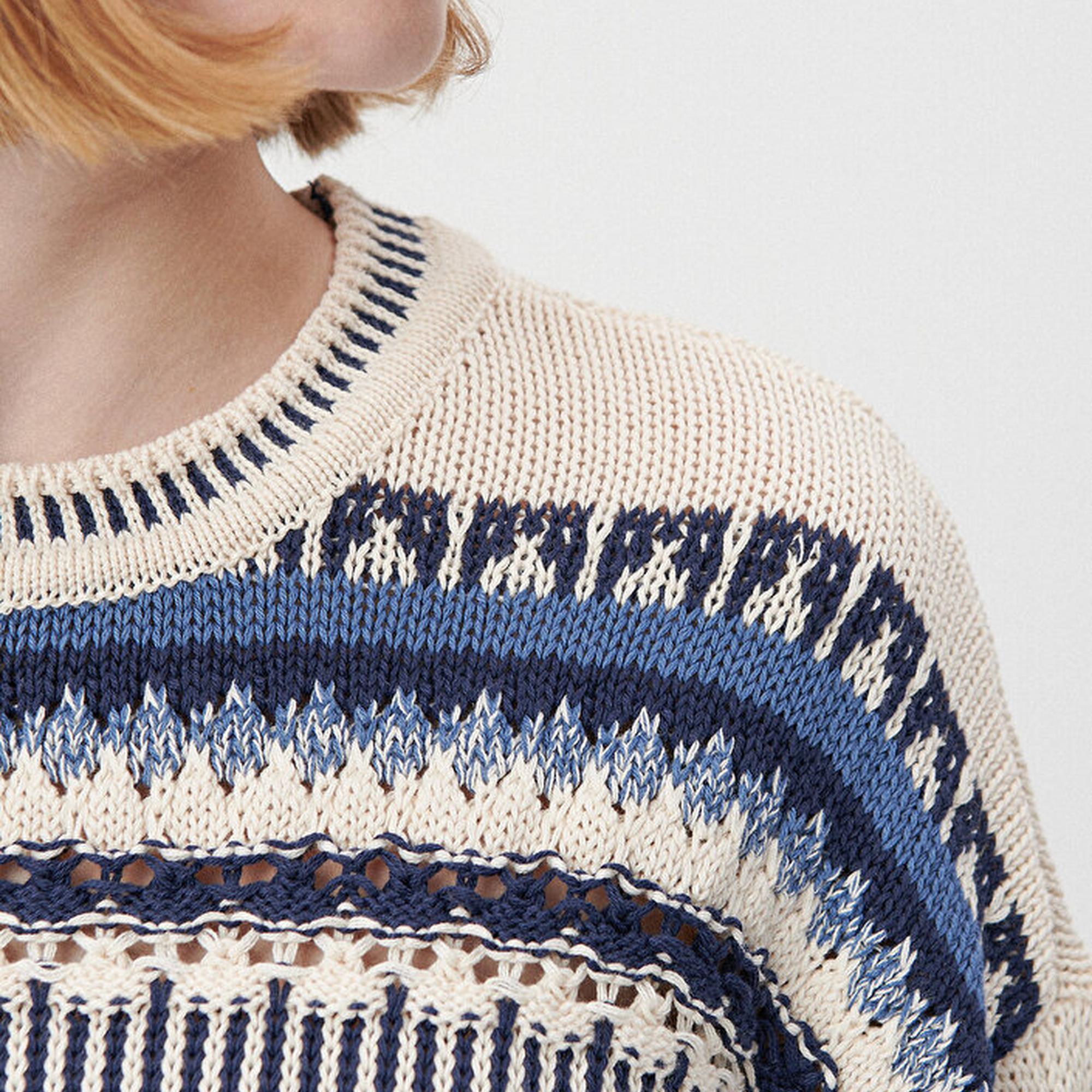 Mavi Mavi Kazak Loose Fit / Bol Rahat Kesim 1710155-70737