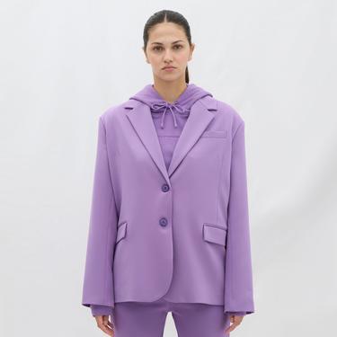  Les Benjamins 304 Kadın Mor Blazer Ceket