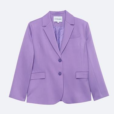  Les Benjamins 304 Kadın Mor Blazer Ceket