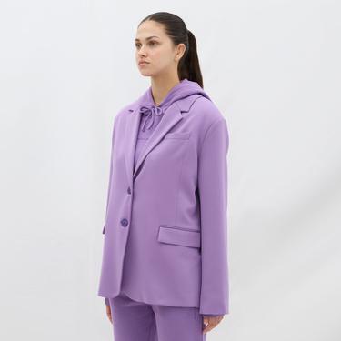  Les Benjamins 304 Kadın Mor Blazer Ceket