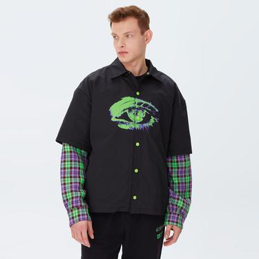  Les Benjamins 102 Unisex Siyah Kısa Kollu Gömlek