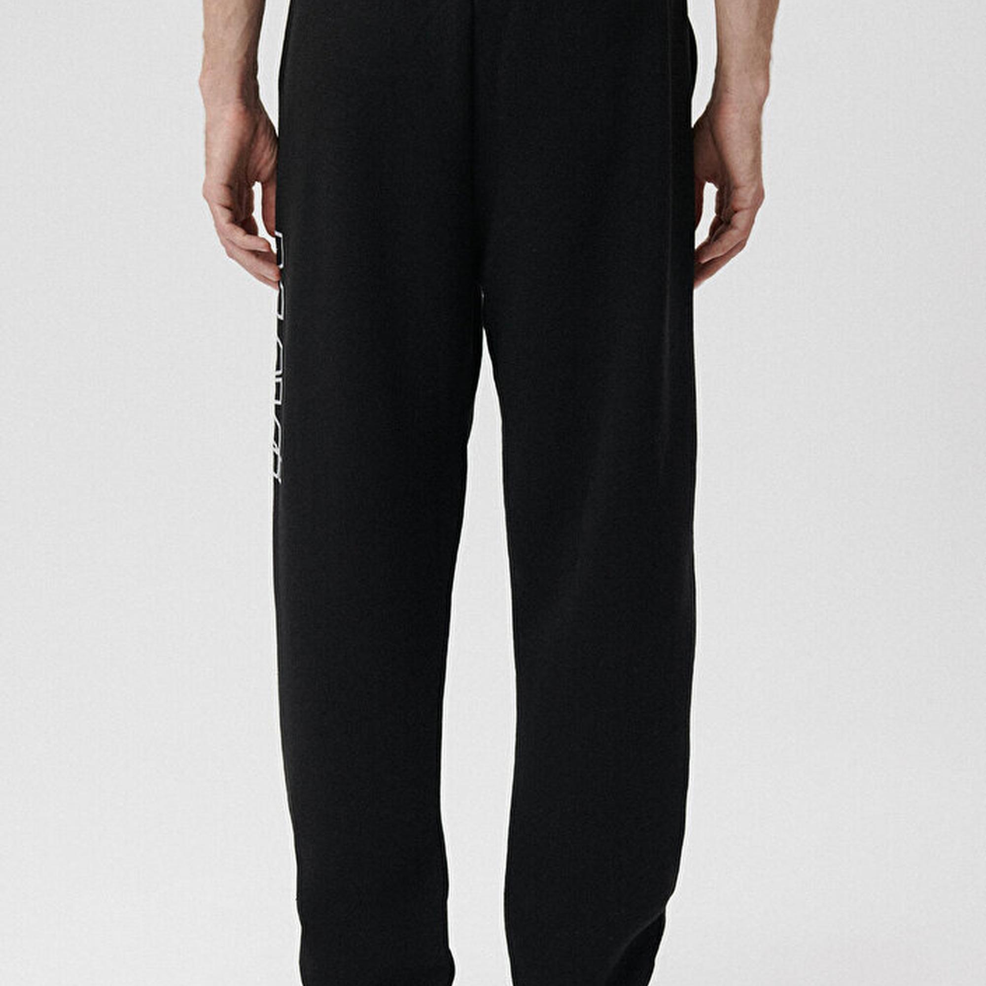 Mavi Mavi Logo Baskılı Siyah Eşofman Altı 0010208-900