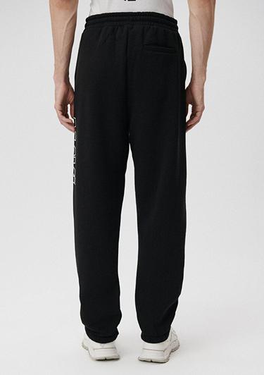  Mavi Mavi Logo Baskılı Siyah Eşofman Altı 0010208-900