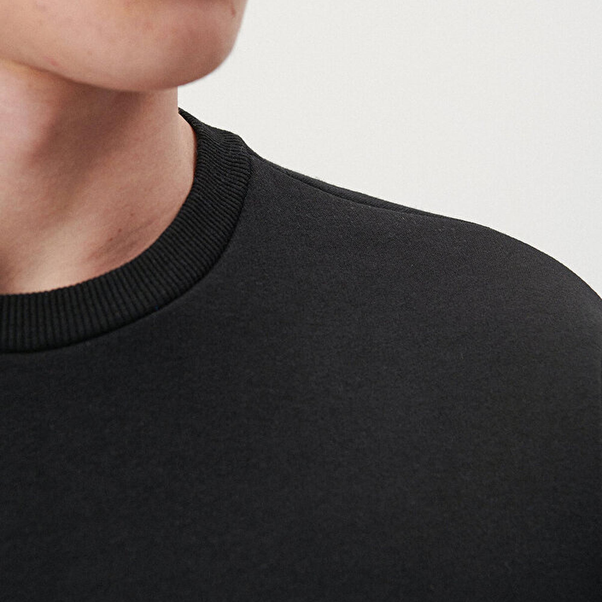 Mavi Mavi Logo Baskılı Siyah Sweatshirt 0611716-900