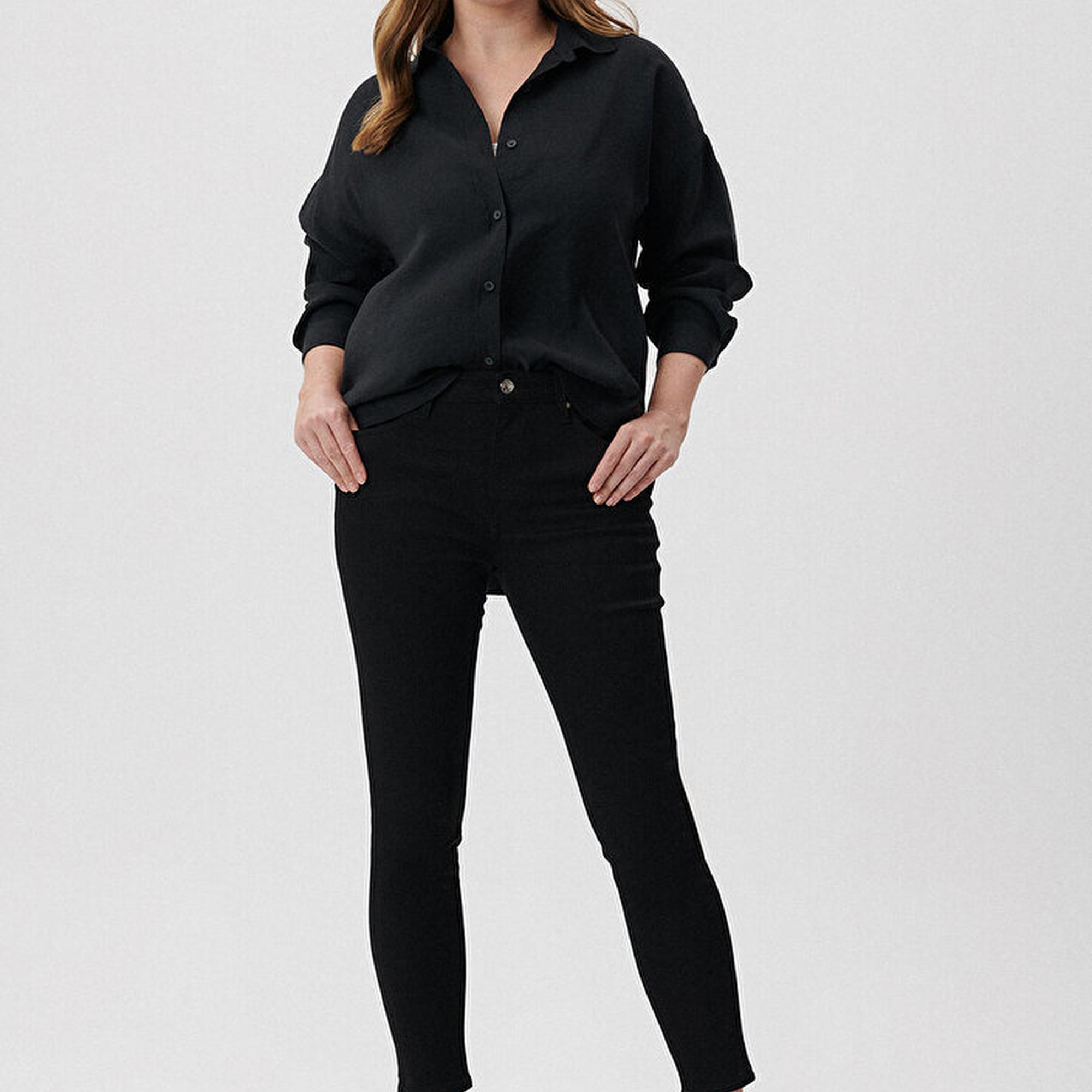 Mavi Marli Siyah Jean Pantolon 101339-85945