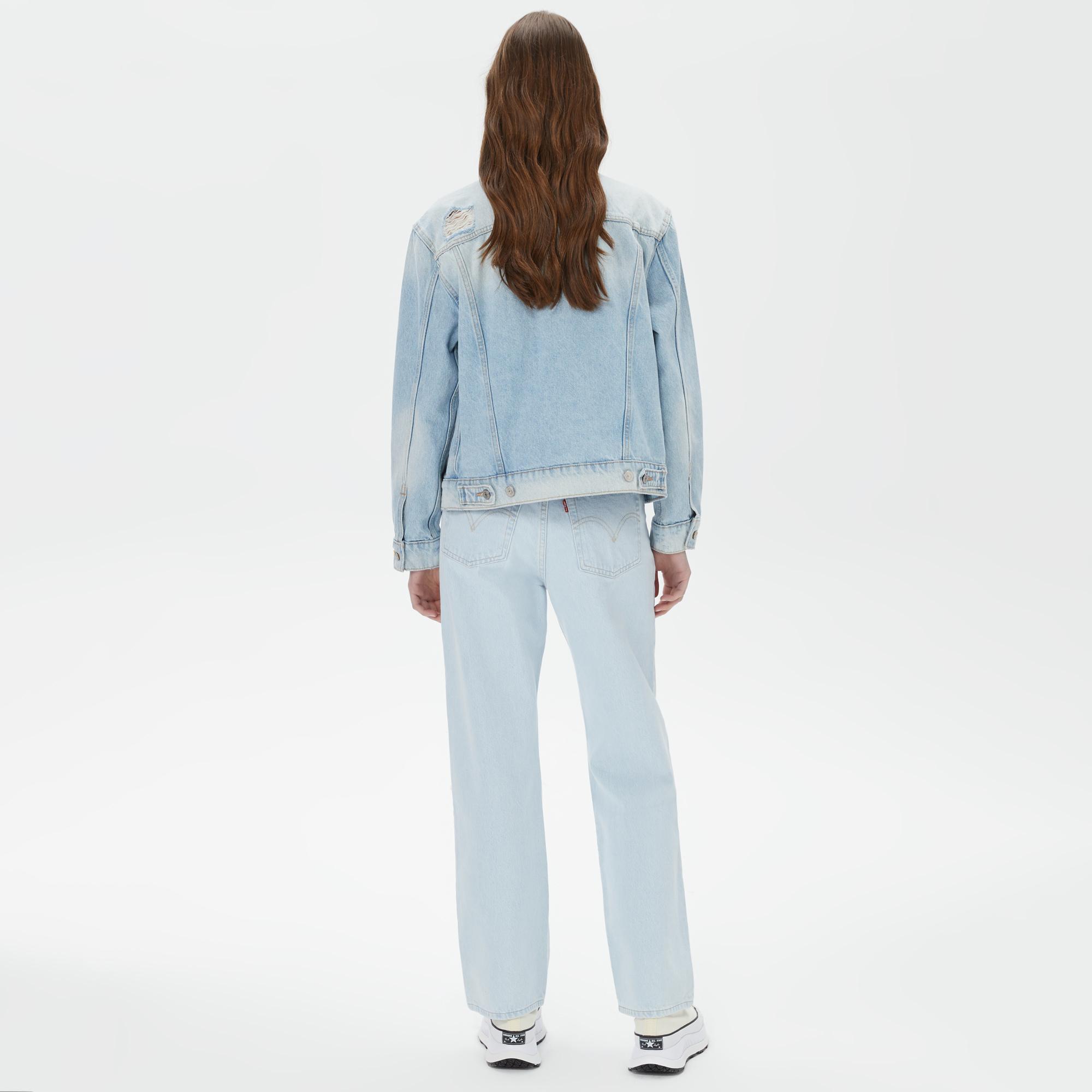 Levi's Ribcage Straight Ankle Tipped Into It Kadın Mavi Jean