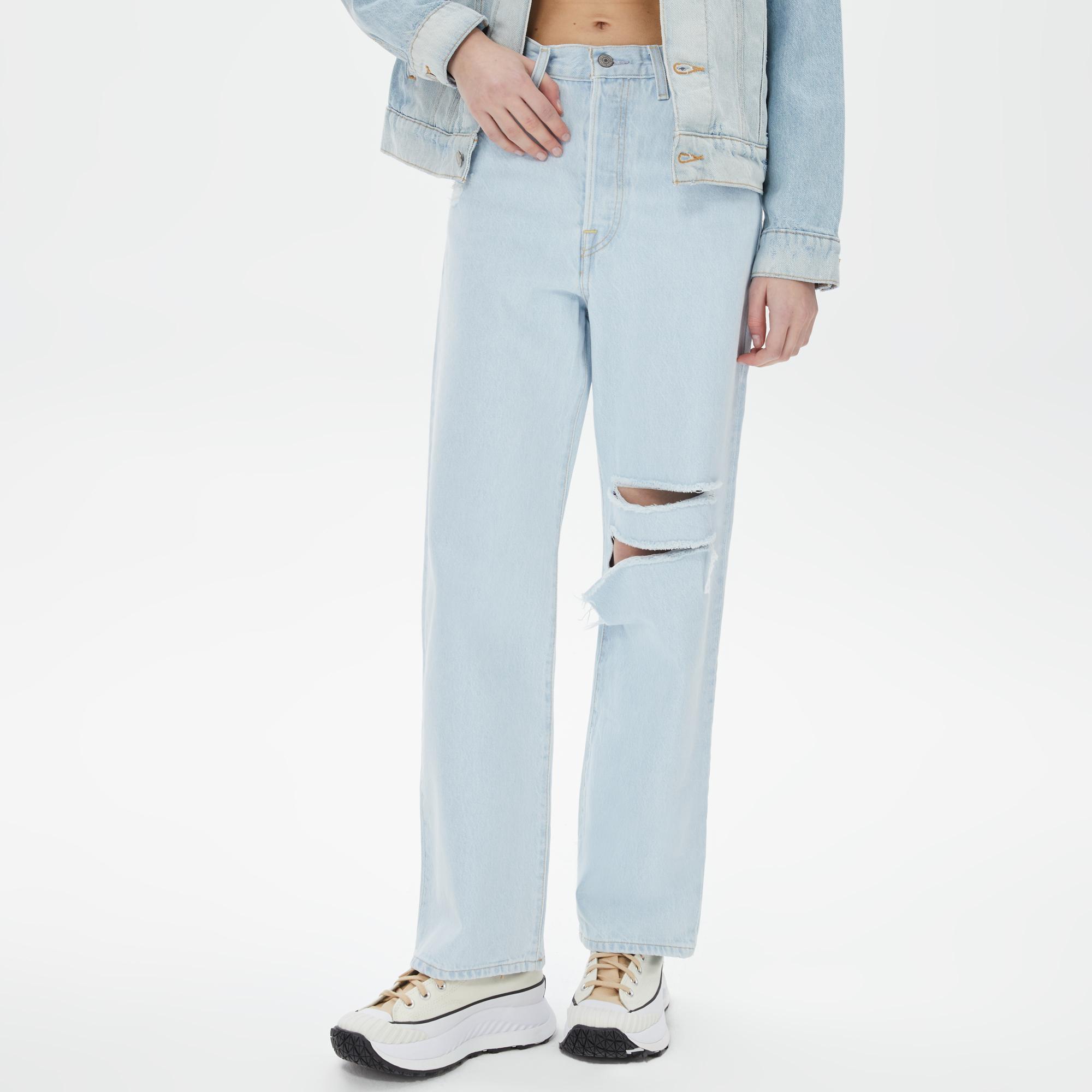 Levi's Ribcage Straight Ankle Tipped Into It Kadın Mavi Jean